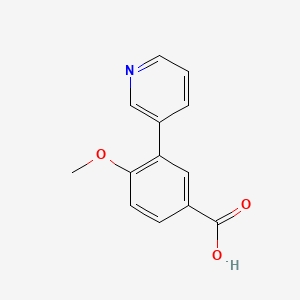 4-Methoxy-3-(pyridin-3-yl)benzoic acid