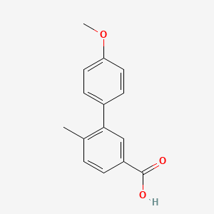 4'-Methoxy-6-methyl-[1,1'-biphenyl]-3-carboxylic acid