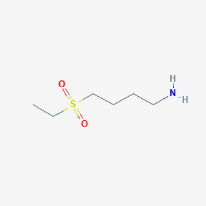 molecular formula C6H15NO2S B1388008 4-Ethanesulfonyl-butylamine CAS No. 1181643-79-7