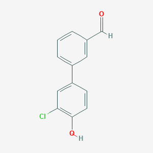 2-Chloro-4-(3-formylphenyl)phenol