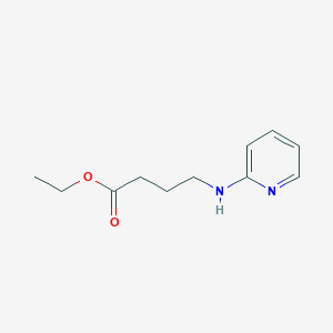 molecular formula C11H16N2O2 B13880130 Ethyl 4-(pyridin-2-ylamino)butanoate 