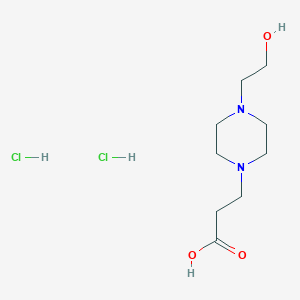 3-[4-(2-Hydroxy-ethyl)-piperazin-1-YL]-propionic acid dihydrochloride
