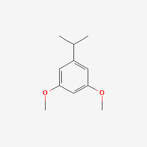 molecular formula C11H16O2 B13880751 1,3-Dimethoxy-5-(propan-2-yl)benzene CAS No. 73109-76-9