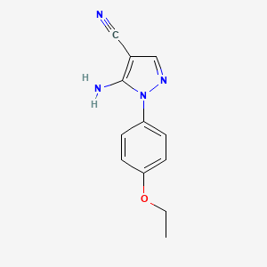 5-Amino-1-(4-ethoxyphenyl)-1H-pyrazole-4-carbonitrile