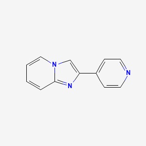molecular formula C12H9N3 B13880865 4-{Imidazo[1,2-a]pyridin-2-yl}pyridine 