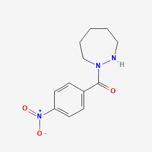 molecular formula C12H15N3O3 B1388087 1,2-Diazepan-1-yl(4-nitrophenyl)methanone CAS No. 1135283-09-8