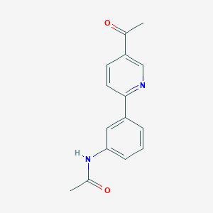 N-[3-(5-Acetyl-pyridin-2-yl)-phenyl]-acetamide