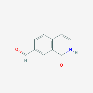 1-Oxo-1,2-dihydroisoquinoline-7-carbaldehyde