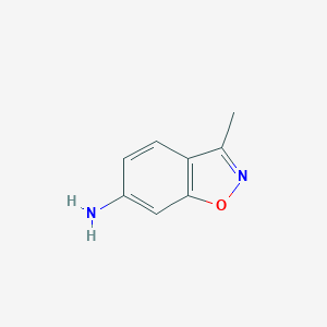 molecular formula C8H8N2O B138811 3-Methylbenzo[d]isoxazol-6-amine CAS No. 157640-14-7