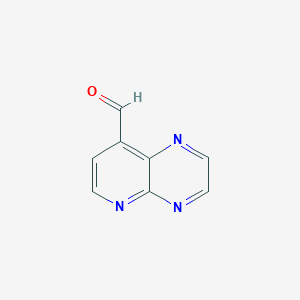 Pyrido[2,3-b]pyrazine-8-carbaldehyde
