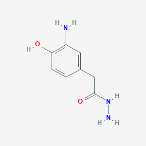 2-(3-Amino-4-hydroxyphenyl)acetohydrazide
