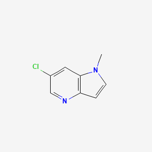 6-chloro-1-methyl-1H-pyrrolo[3,2-b]pyridine