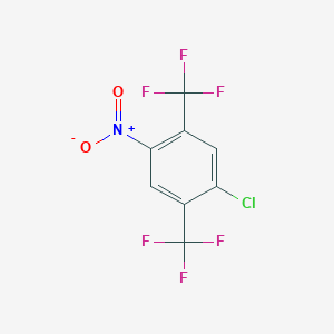 1-Chloro-4-nitro-2,5-bis(trifluoromethyl)benzene