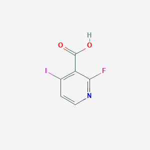 molecular formula C6H3FINO2 B1388184 2-Fluoro-4-iodonicotinic acid CAS No. 884494-51-3