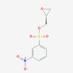 molecular formula C9H9NO6S B138819 (R)-(-)-Glycidyl nosylate CAS No. 115314-17-5