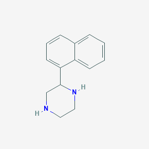 molecular formula C14H16N2 B1388200 2-Naphthalen-1-yl-piperazine CAS No. 910444-80-3