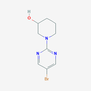 1-(5-Bromopyrimidin-2-yl)-3-piperidinol