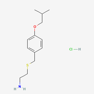 2-[(4-Isobutoxybenzyl)sulfanyl]ethanamine hydrochloride
