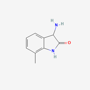 3-Amino-7-methyl-1,3-dihydro-2H-indol-2-one