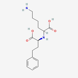 N~2~-[(1S)-1-Carboxy-3-phenylpropyl]lysine