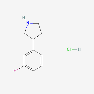 3-(3-Fluorophenyl)pyrrolidine hydrochloride