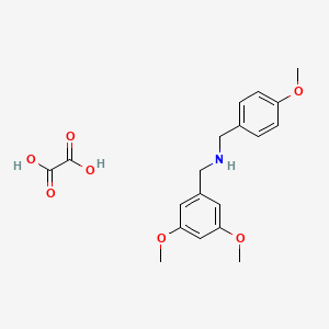 (3,5-Dimethoxy-benzyl)-(4-methoxy-benzyl)-amine oxalate