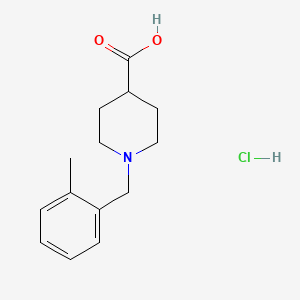 1-(2-Methylbenzyl)piperidine-4-carboxylic acid hydrochloride