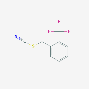 2-(Trifluoromethyl)benzyl thiocyanate