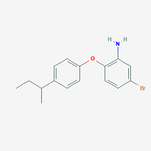 5-Bromo-2-[4-(sec-butyl)phenoxy]aniline