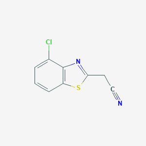 2-(4-Chloro-1,3-benzothiazol-2-yl)acetonitrile