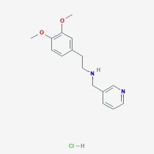 [2-(3,4-Dimethoxy-phenyl)-ethyl]-pyridin-3-yl-methyl-amine hydrochloride