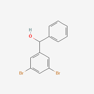 molecular formula C13H10Br2O B13882835 (3,5-Dibromophenyl)(phenyl)methanol CAS No. 51339-31-2