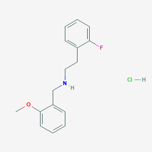 [2-(2-Fluoro-phenyl)-ethyl]-(2-methoxy-benzyl)-amine hydrochloride