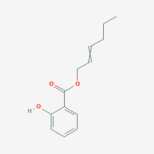molecular formula C13H16O3 B13882922 (E)-2-hexen-1-yl salicylate 