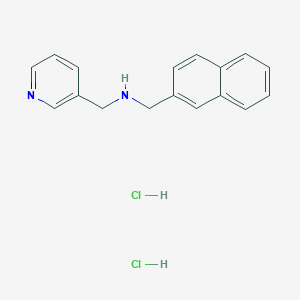 (2-Naphthylmethyl)(pyridin-3-ylmethyl)amine dihydrochloride
