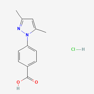 4-(3,5-Dimethyl-1H-pyrazol-1-YL)benzoic acid hydrochloride
