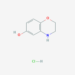 3,4-Dihydro-2H-benzo[b][1,4]oxazin-6-ol hydrochloride