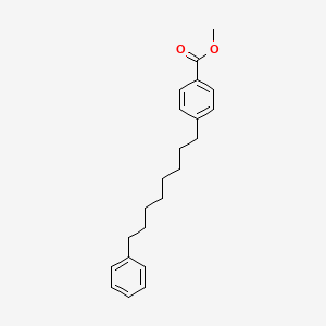 molecular formula C22H28O2 B13882990 Methyl 4-(8-phenyloctyl)benzoate 