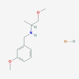 (3-Methoxy-benzyl)-(2-methoxy-1-methyl-ethyl)-amine hydrobromide