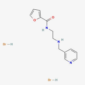 Furan-2-carboxylic acid {2-[(pyridin-3-ylmethyl)-amino]-ethyl}-amide dihydrobromide
