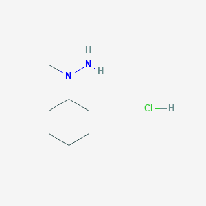 1-Cyclohexyl-1-methylhydrazine hydrochloride