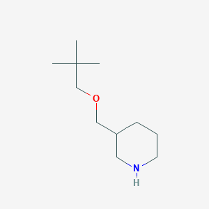 3-[(Neopentyloxy)methyl]piperidine