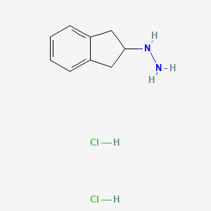 2,3-Dihydro-1h-inden-2-ylhydrazine dihydrochloride
