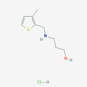 3-[(3-Methyl-thiophen-2-ylmethyl)-amino]-propan-1-OL hydrochloride
