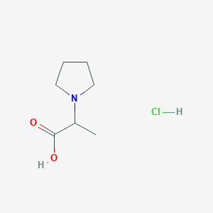 2-Pyrrolidin-1-yl-propionic acid hydrochloride