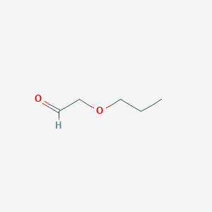 molecular formula C5H10O2 B13883488 2-Propoxyacetaldehyde 
