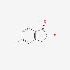 molecular formula C9H5ClO2 B13883507 5-Chloro-1,2-indanedione CAS No. 207554-23-2