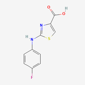 2-(4-Fluoro-phenylamino)-thiazole-4-carboxylic acid