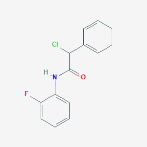 2-Chloro-N-(2-fluorophenyl)-2-phenylacetamide