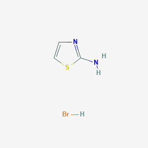 molecular formula C3H5BrN2S B13883743 Aminothiazole hydrobromide 